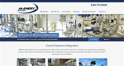 Desktop Screenshot of mceneryautomation.com